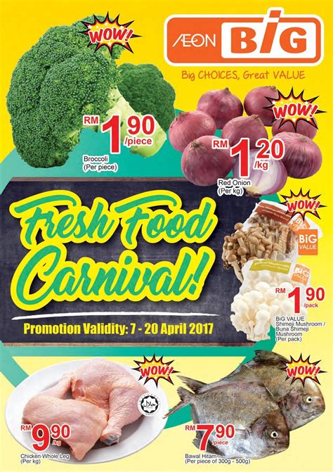 AEON BiG Discount Promotion Catalogue 7 - 20 April 2017