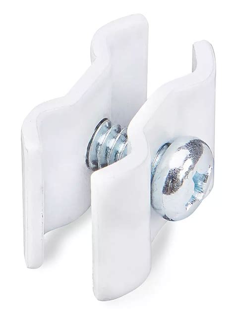 Gridwall Connector Clips - White S-19931W - Uline