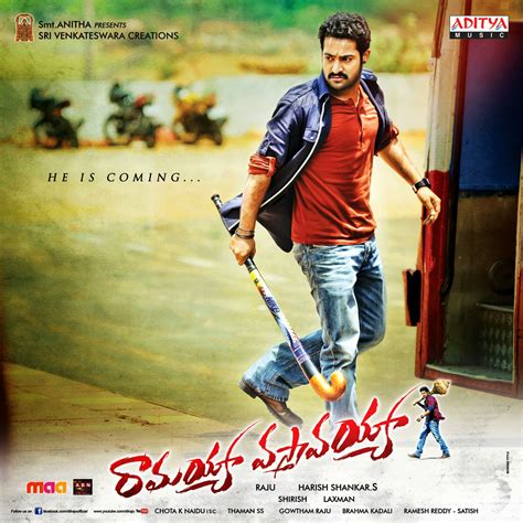 NTR 's RAMAYYA VASTHAVAYYA Movie Latest Posters NO WATER MARKS