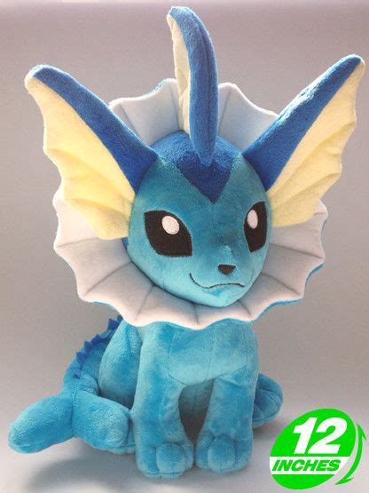 Pokemon Vaporeon Plush Doll PNPL8143 | Plush dolls, Pokemon plush, Pokemon