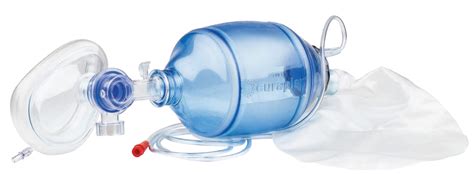 Bag Valve Mask Manual Resuscitator BVM Small Adult Pediatric