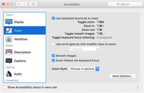 el capitan - Zoom/Expand part of my Mac's screen - Ask Different