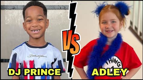 Adley McBride (A For Adley) vs DJ Prince (The Prince Family) Transformation 🔥 2022 - YouTube