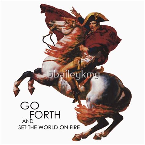 "Go Forth and Conquer" Stickers by bbaileykmg | Redbubble