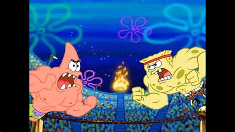 Spongebob Vs Patrick Fight