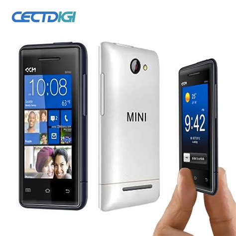 2017 mini Ultra thin Touch Screen Mobile Phone smallest android phone ...