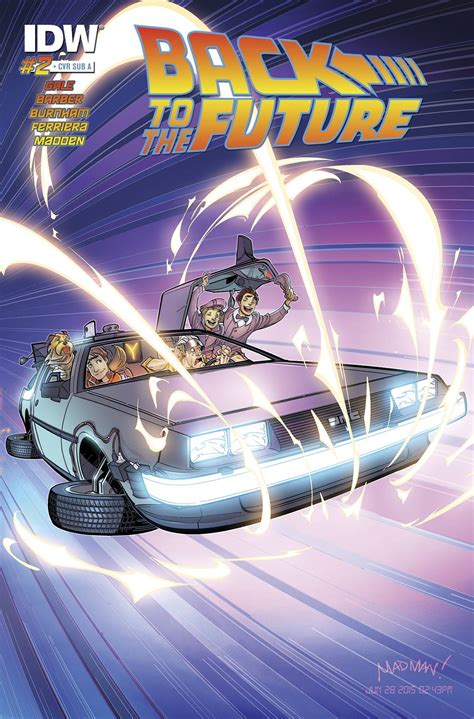 Back to the Future #2 (Delorean Cover) | Fresh Comics