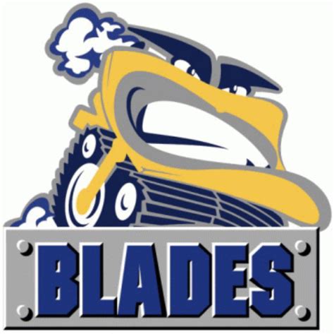 Saskatoon Blades Logo - Primary Logo - Western Hockey League (WHL) - Chris Creamer's Sports ...