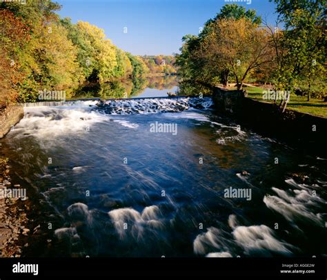 ROCKLAND FALLS ALONG BRANDYWINE CREEK BY BRANDYWINE CREEK STATE PARK ...