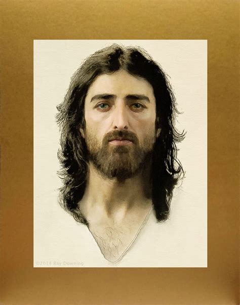 Buy Jesus Portrait based on the Shroud of Turin, by Ray Downing ...