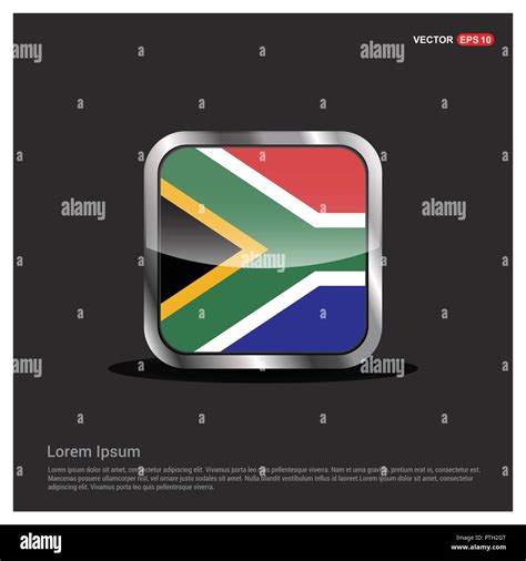 South Africa flag design vector Stock Vector Image & Art - Alamy