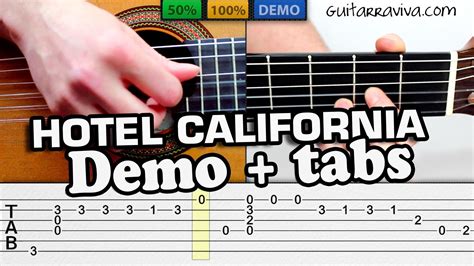 Hotel california fingerstyle guitar tab - plmri