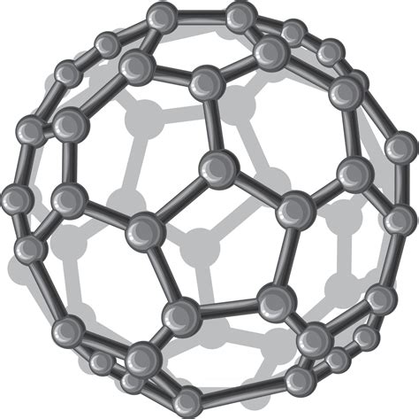 Molecular Structure of the Buckyball 3192805 Vector Art at Vecteezy