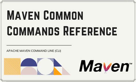 Maven Common Commands Reference | Automation Dojos