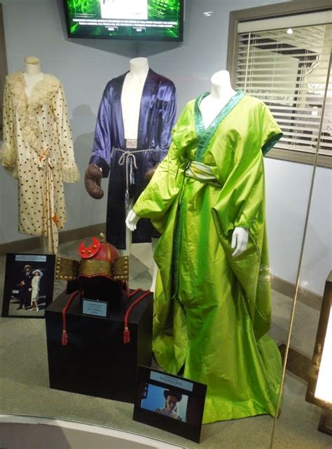 Hollywood Movie Costumes and Props: Witch costume and Samurai helmet from 47 Ronin on display ...