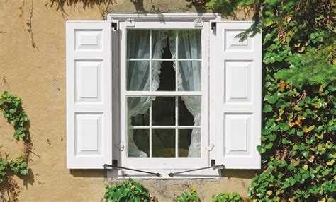 10 Rustic Exterior Window Shutter Designs for Your Home | Timberlane