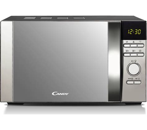 Buy CANDY CDW20DSS-DX Solo Microwave - Silver | Free Delivery | Currys