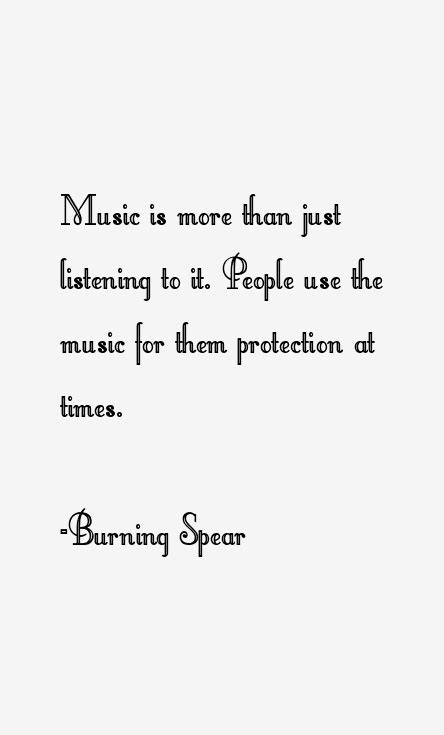 Burning Spear Quotes & Sayings