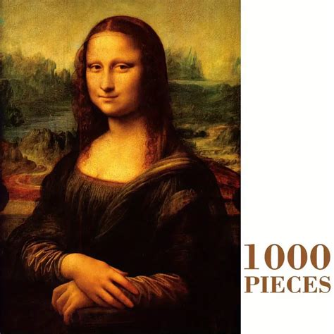 1000-piece Mona Lisa Puzzle - Fun Family Game, Educational Brain Teaser For Ages 14+ | Perfect ...