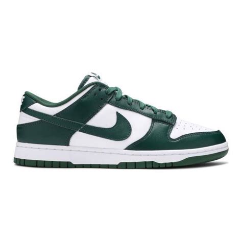 Nike Dunk Low (Michigan State/ Green/ White/ Team Varsity Green/ White ...