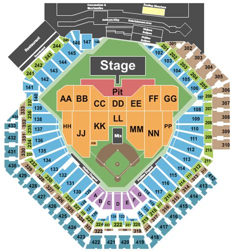 Citizens Bank Park Seating Chart & Maps - Philadelphia