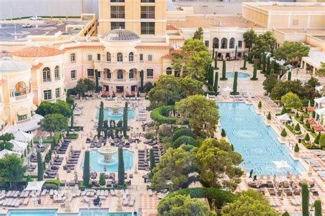 Bellagio hotel editorial image. Image of water, poolside - 259101680