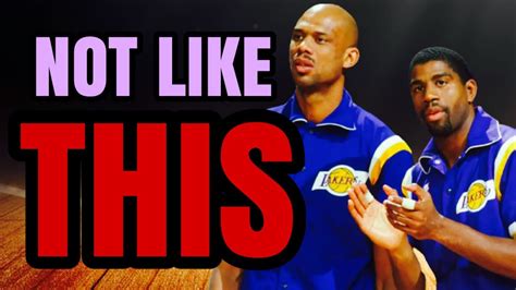 How the Showtime Lakers Ended - YouTube