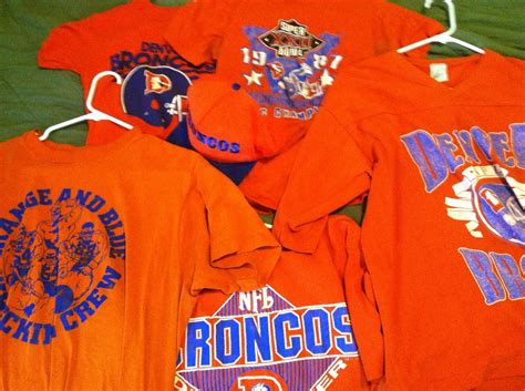 Post your old-school or favorite Broncos gear : r/DenverBroncos