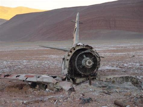 A-4 Skyhawk 'C-209' Wreck Lies on the Slopes of the Andes, Where it ...