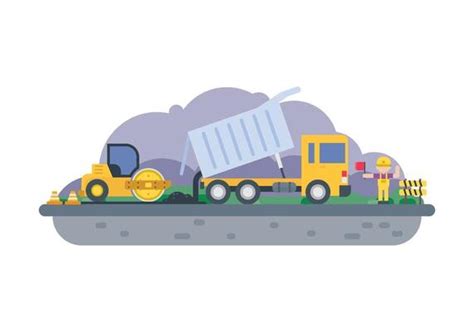 Road Construction Vector Art, Icons, and Graphics for Free Download