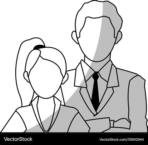 Business people icon Royalty Free Vector Image