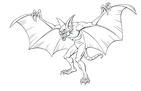 Realistic Bat Coloring Pages at GetColorings.com | Free printable ...