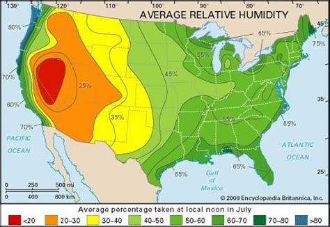 Humidity Map | Gadgets 2018