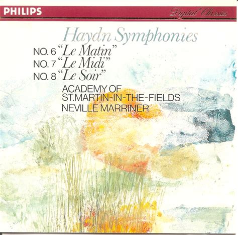 The First Pressing CD Collection: Joseph Haydn - Symphonies Nos. 6, 7 & 8