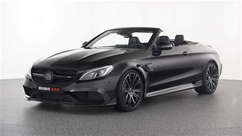 Mercedes-AMG C63 S Cabriolet by Brabus heading to Geneva with 650 hp