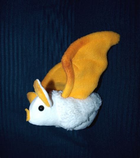 Honduran White Bat Plushie Fluff cotton ball Bat Plush