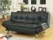 Coaster Styled Futon Sleeper Sofa Bed - Black - 300281 - Coaster Furniture