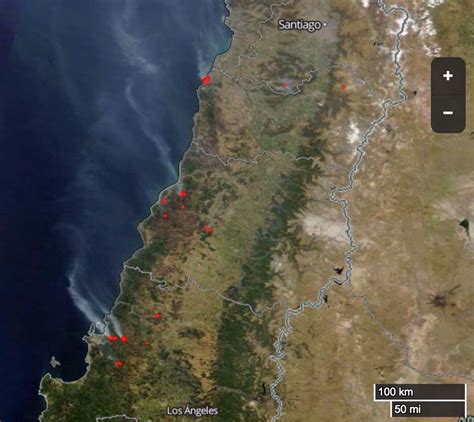 Fires In Chile 2024 Map - Bobby Teirtza