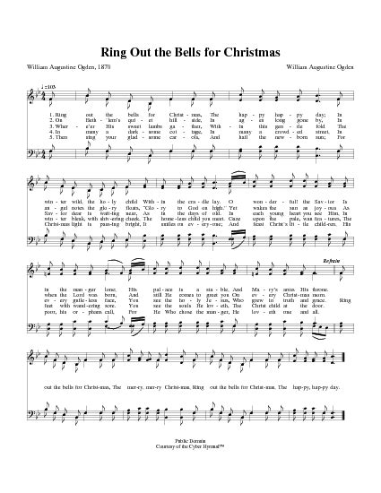 Ring out the Bells for Christmas | Hymnary.org