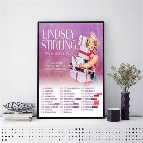 Lindsey Stirling 2023 Tour Poster, Home Decor, Wall Decor sold by Bacterial Faina | SKU 70138235 ...