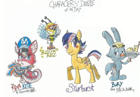 Characters' Doodle of the Day by FTFTheAdvanceToonist on DeviantArt