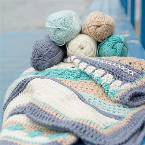 Crochet Striped Afghan Club - Gallery | Crochet, Crochet blanket designs, Crochet throw pattern