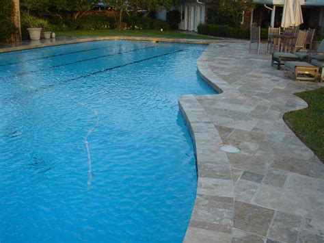 Travertine Pool Deck: Qualities Making Great Pool Decks | Landscape Design