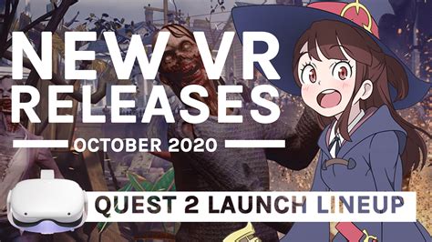 New VR Games October 2020: All The Biggest Releases