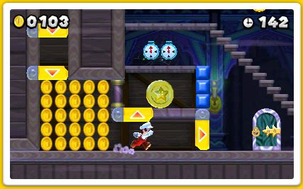 Screenshots of the latest New Super Mario Bros. 2 DLC