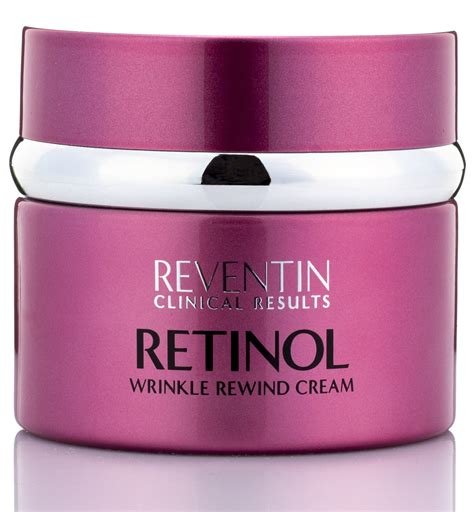 Reventin Clinical Results Retinol Wrinkle Rewind Cream. Anti-Aging Face Cream to Reduce Wrinkles ...