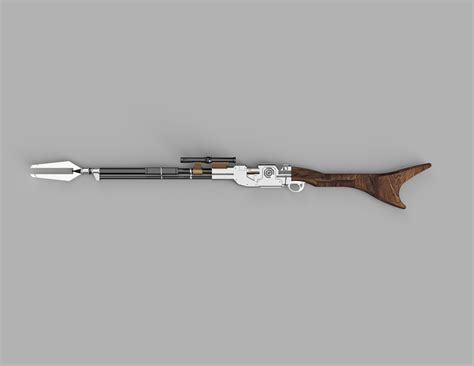 Mandalorian Rifle 3D model 3D printable | CGTrader