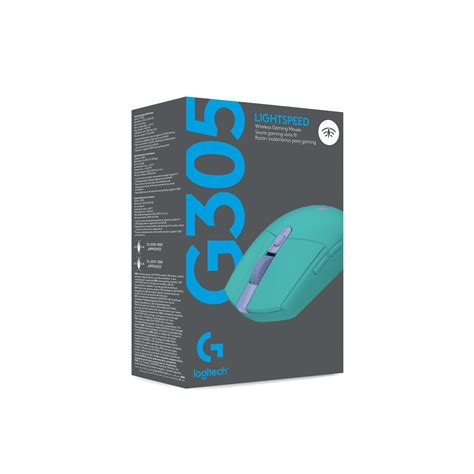 Logitech G305 LIGHTSPEED Wireless Gaming Mouse, HERO Sensor, 12,000 DPI, Lightweight, 6 ...