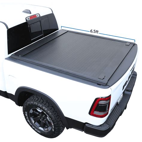 For 2007-2021 Toyota Tundra 6.5ft Truck Bed Waterproof Retractable Tonneau Cover Hard Aluminum ...