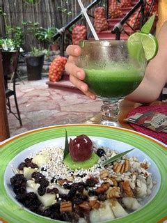 Green Juice & Raw Breakfast in Mexico | Green juice (verde j… | Flickr